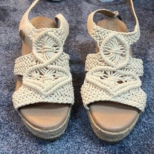 Macrame wedges size 7.5